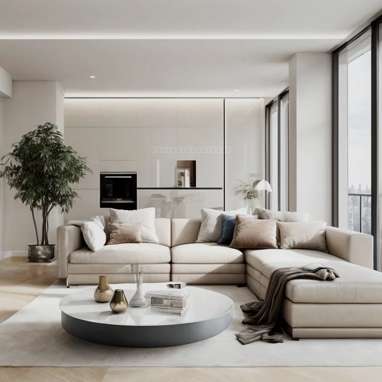 高級アパートメントの外観